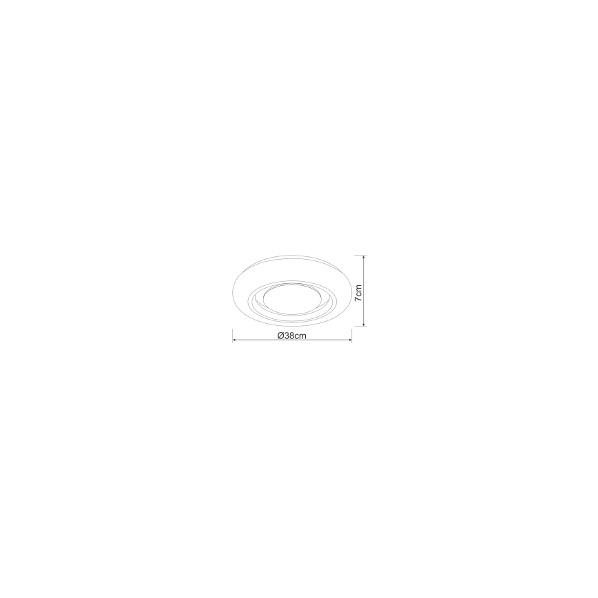Globo - LED Griestu gaismeklis LED/24W/230V
