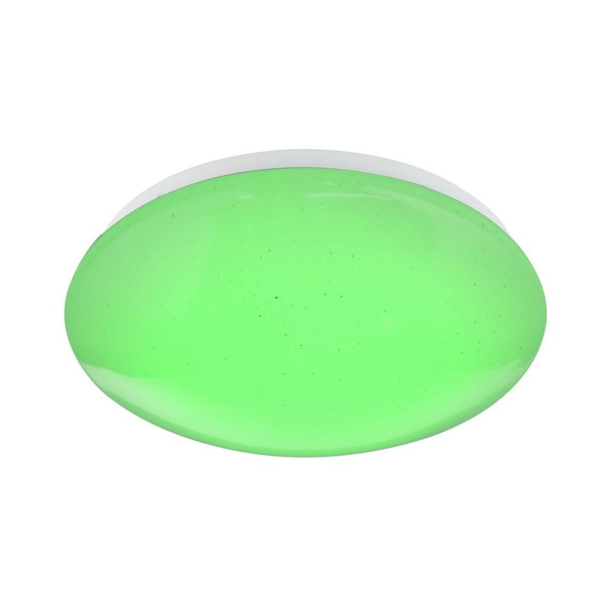 Globo - LED RGB ar regulējamu spilgtumu griestu gaismeklis LED/12W/230V + LED/3W + ar tālvadības pulti