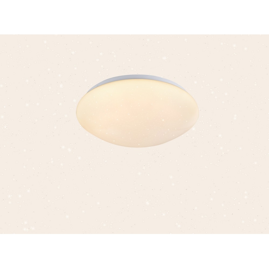 Globo - LED RGB ar regulējamu spilgtumu griestu gaismeklis LED/12W/230V + LED/3W + ar tālvadības pulti