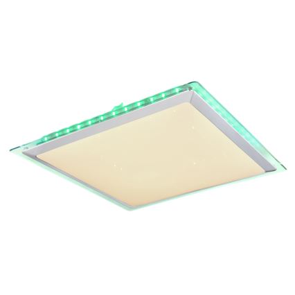 Globo - LED RGB Aptumšojama lampa LED/48W/230V+LED/4,5W/230V 3000-6000K + tālvadības pults