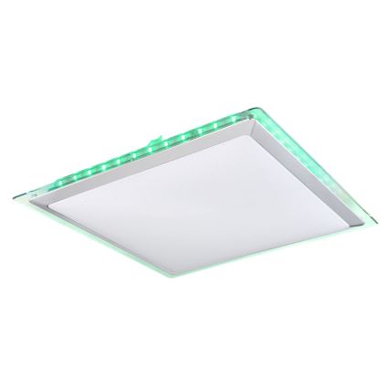 Globo 48380RGB - LED RGB Aptumšojams gaismeklis RENA LED30W/230V + LED/3W + Tālvadības pults