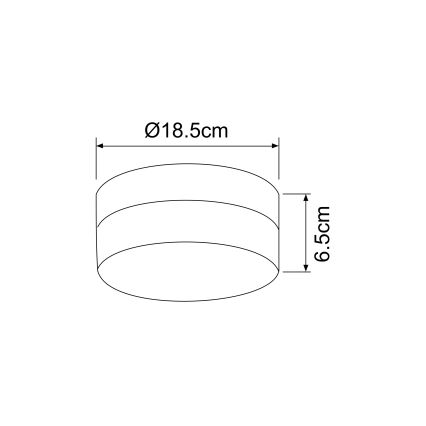 Globo - Griestu gaismeklis 1xE27/40W/230V