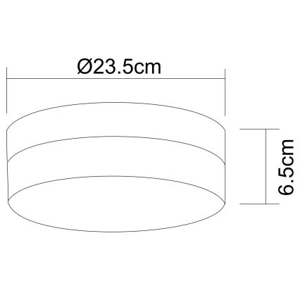 Globo - Griestu gaismeklis 2xE27/40W/230V