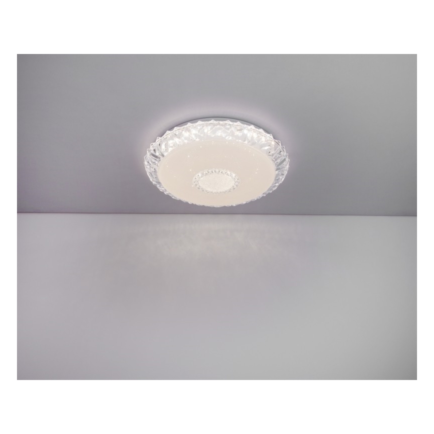 Globo - LED regulējams griestu gaismeklis LED/40W/230V 2700-6500K diam. 50 cm Wi-Fi Tuya + tālvadība