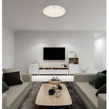 Globo - LED Aptumšojama griestu lampa LED/18W/230V d. 40 cm 2700-6500K + tālvadības pults