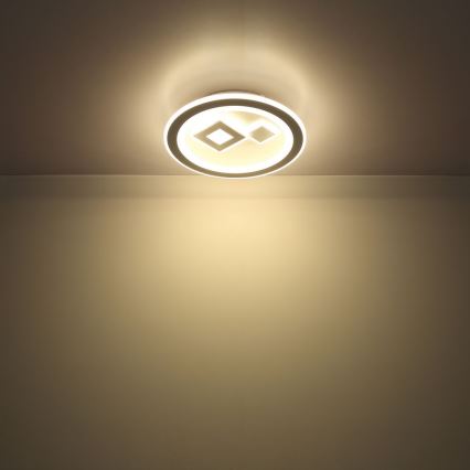 Globo - LED Aptumšojama griestu lampa LED/40W/230V 2700-6500K + tālvadības pults