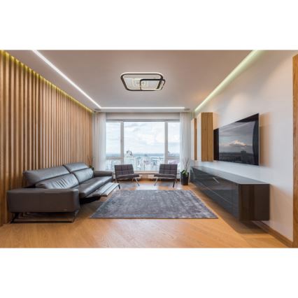 Globo 48459-48 - Regulējama LED griestu lampa ANI LED/48W/230V 2700-6000K 48x52 cm + tālvadības pults