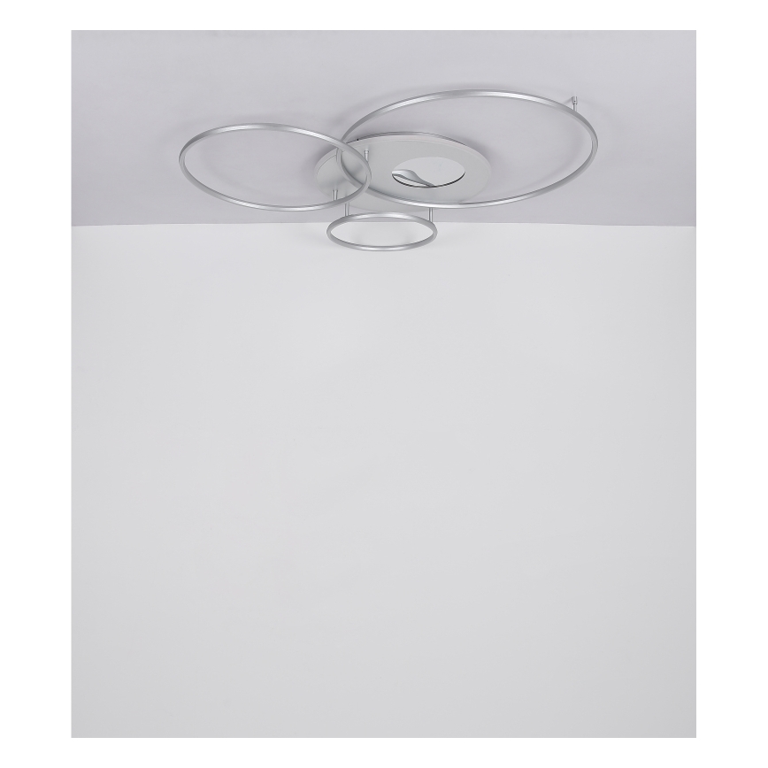 Globo - regulējama LED griestu lampa LED/70W/230V 2700-6500K matēts hroms + tālvadība