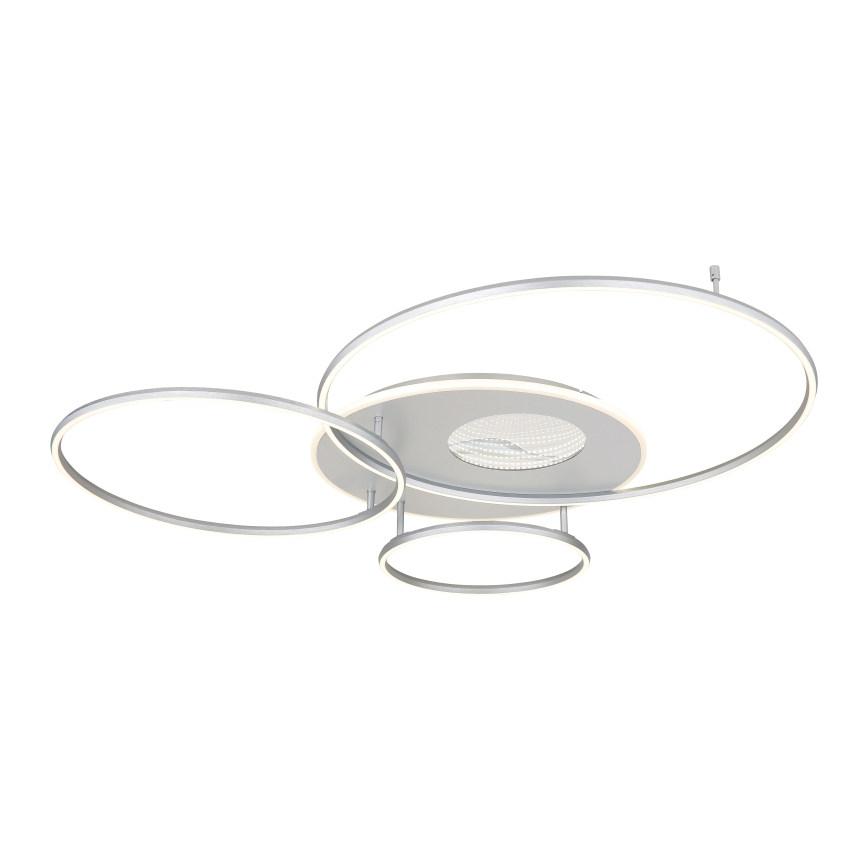 Globo - LED regulējams griestu gaismeklis LED/70W/230V 2700-6500K matēts hroms + tālvadība
