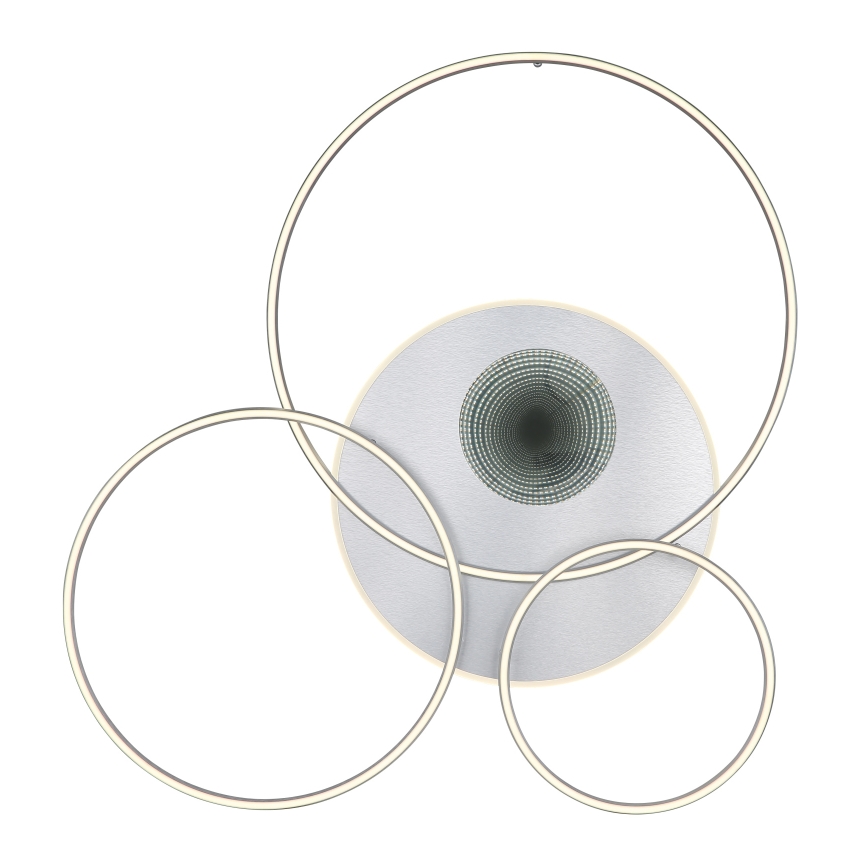 Globo - LED regulējams griestu gaismeklis LED/70W/230V 2700-6500K matēts hroms + tālvadība