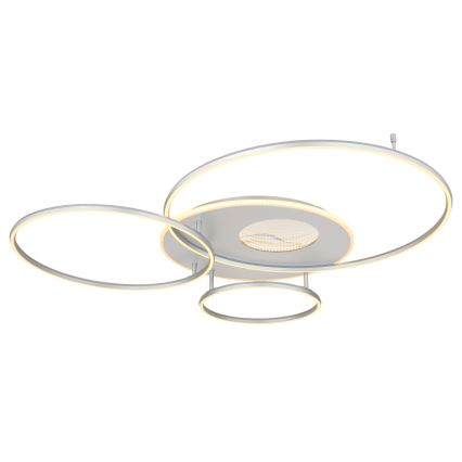 Globo - LED regulējams griestu gaismeklis LED/70W/230V 2700-6500K matēts hroms + tālvadība