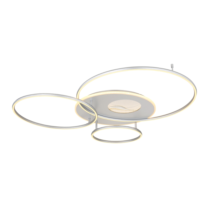 Globo - LED regulējams griestu gaismeklis LED/70W/230V 2700-6500K matēts hroms + tālvadība
