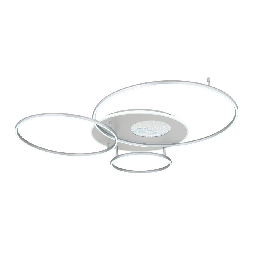 Globo - LED regulējams griestu gaismeklis LED/70W/230V 2700-6500K matēts hroms + tālvadība