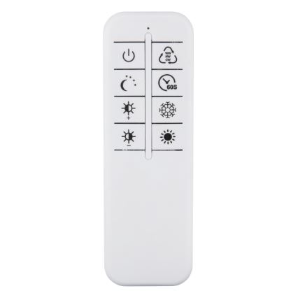 Globo - LED regulējams griestu gaismeklis LED/70W/230V 2700-6500K matēts hroms + tālvadība