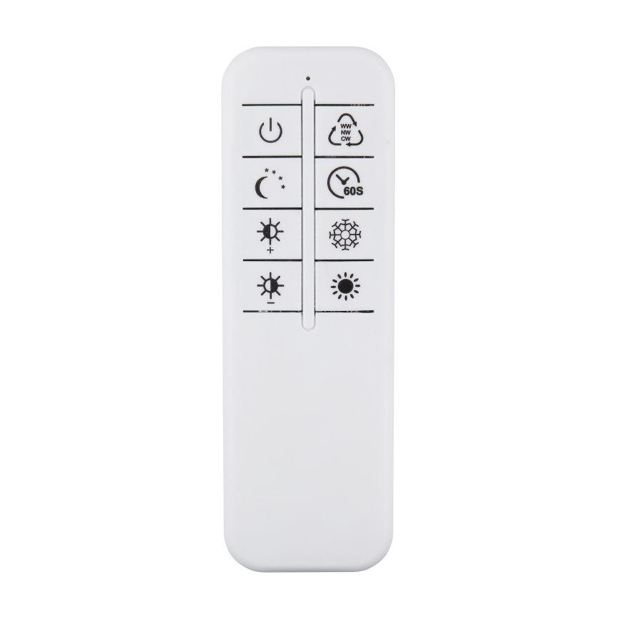 Globo - LED regulējams griestu gaismeklis LED/70W/230V 2700-6500K matēts hroms + tālvadība