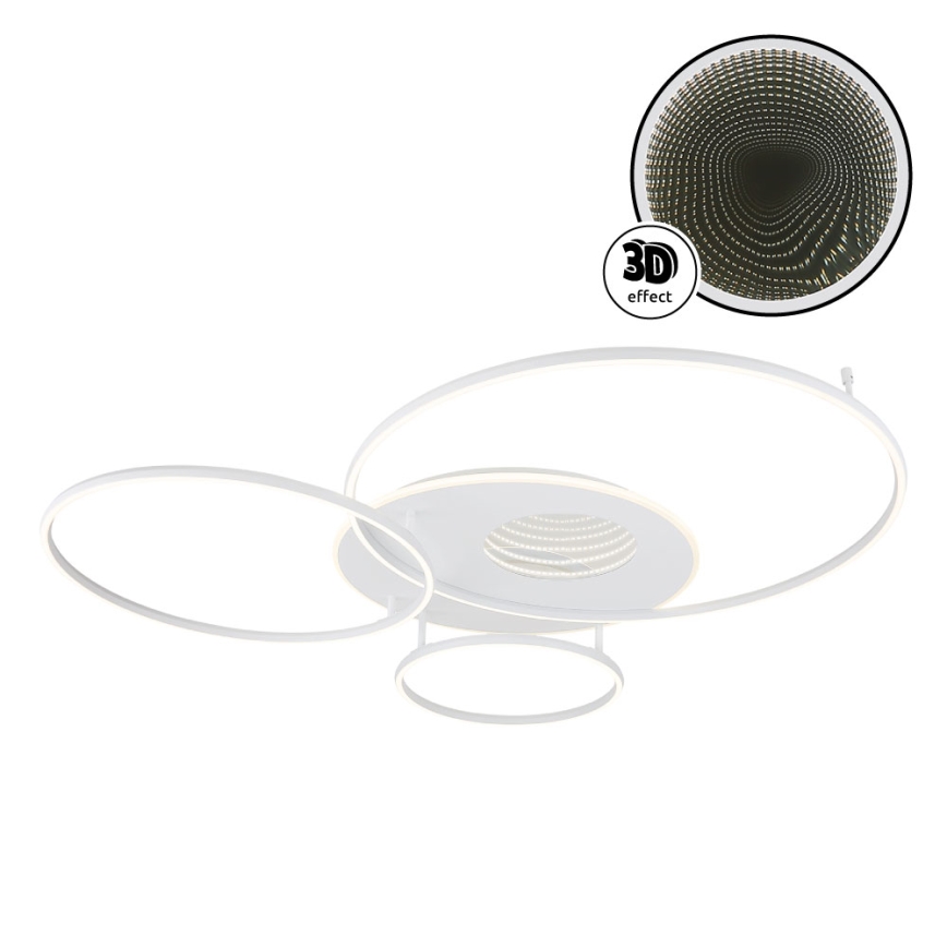 Globo - LED Regulējams griestu gaismeklis LED/70W/230V 2700-6500K 105x26,5 cm balts + tālvadība
