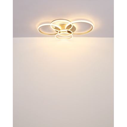 Globo - LED Griestu lampa LED/70W/230V 3000K 88x110 cm bēša