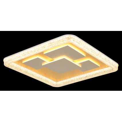 Globo - LED griestu gaismeklis LED/40W/230V 3000K 48,8x48,8 cm zelta