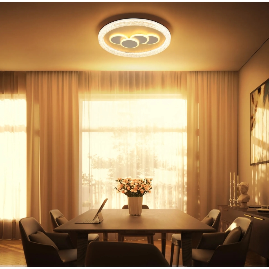 Globo - LED griestu lampa LED/40W/230V 3000K Ø 49,5 cm zelta