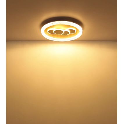 Globo - LED griestu lampa LED/40W/230V 3000K Ø 49,5 cm zelta