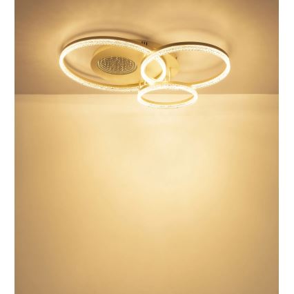 Globo - LED griestu lampa LED/40W/230V 3000K 78x60 cm bēša