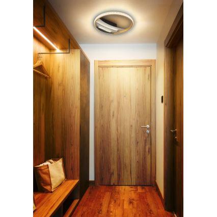 Globo - LED griestu gaismeklis LED/12W/230V 3000/4000/6000K Ø 29,5 cm zelta krāsā