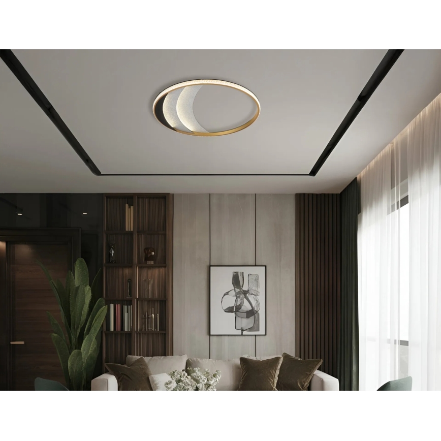 Globo - LED griestu gaismeklis LED/40W/230V 3000/4000/6000K Ø 52 cm zelta