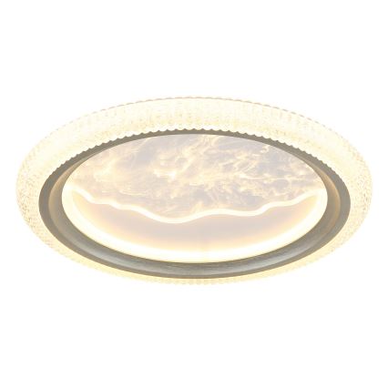 Globo - LED griestu gaismeklis LED/28W/230V 3000/4000/6500K Ø 39,5 cm sudraba
