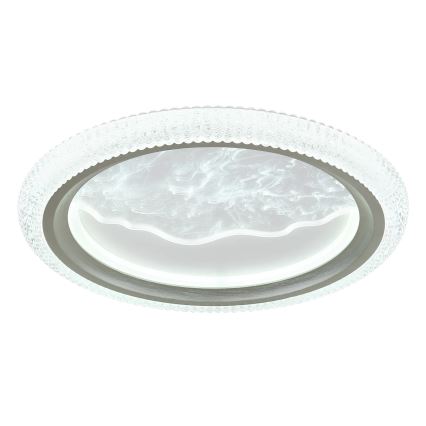 Globo - LED griestu gaismeklis LED/28W/230V 3000/4000/6500K Ø 39,5 cm sudraba