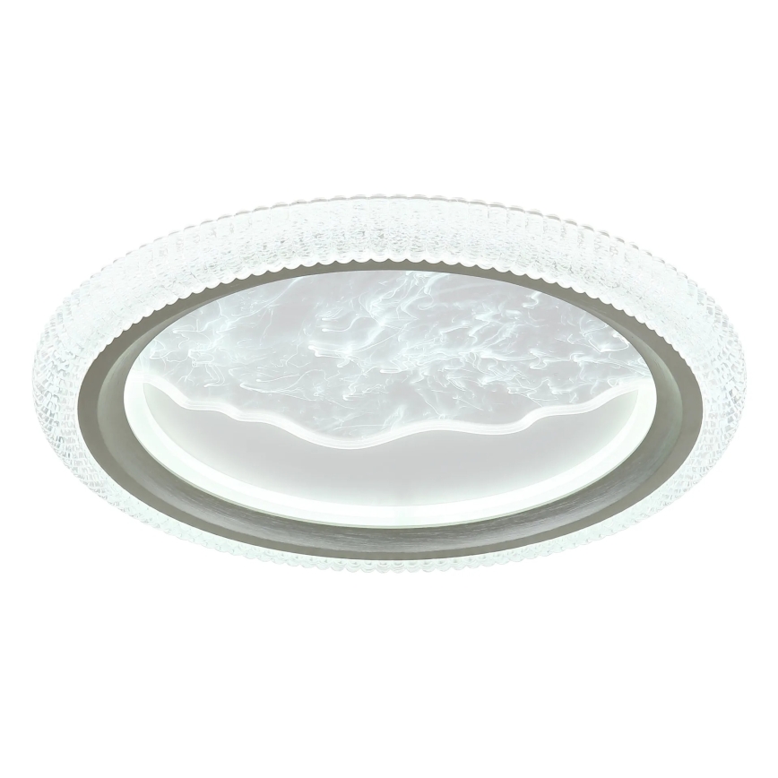 Globo - LED griestu gaismeklis LED/28W/230V 3000/4000/6500K Ø 39,5 cm sudraba