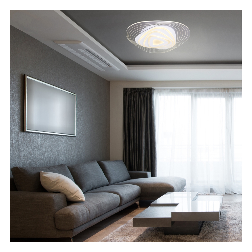 Globo - LED regulējams griestu gaismeklis LED/40W/230V 3000-6500K 50,2x48,8 cm Wi-Fi Tuya + tālvadība
