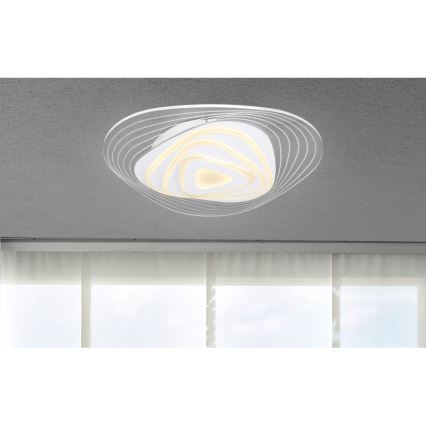 Globo - LED regulējams griestu gaismeklis LED/40W/230V 3000-6500K 50,2x48,8 cm Wi-Fi Tuya + tālvadība