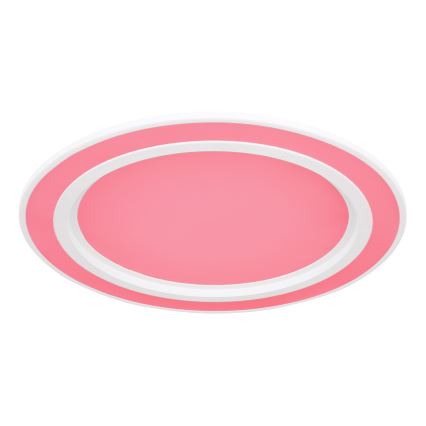 Globo - LED RGB Aptumšojams griestu gaismeklis LED/15W/230V + LED/15W + tālvadības pults