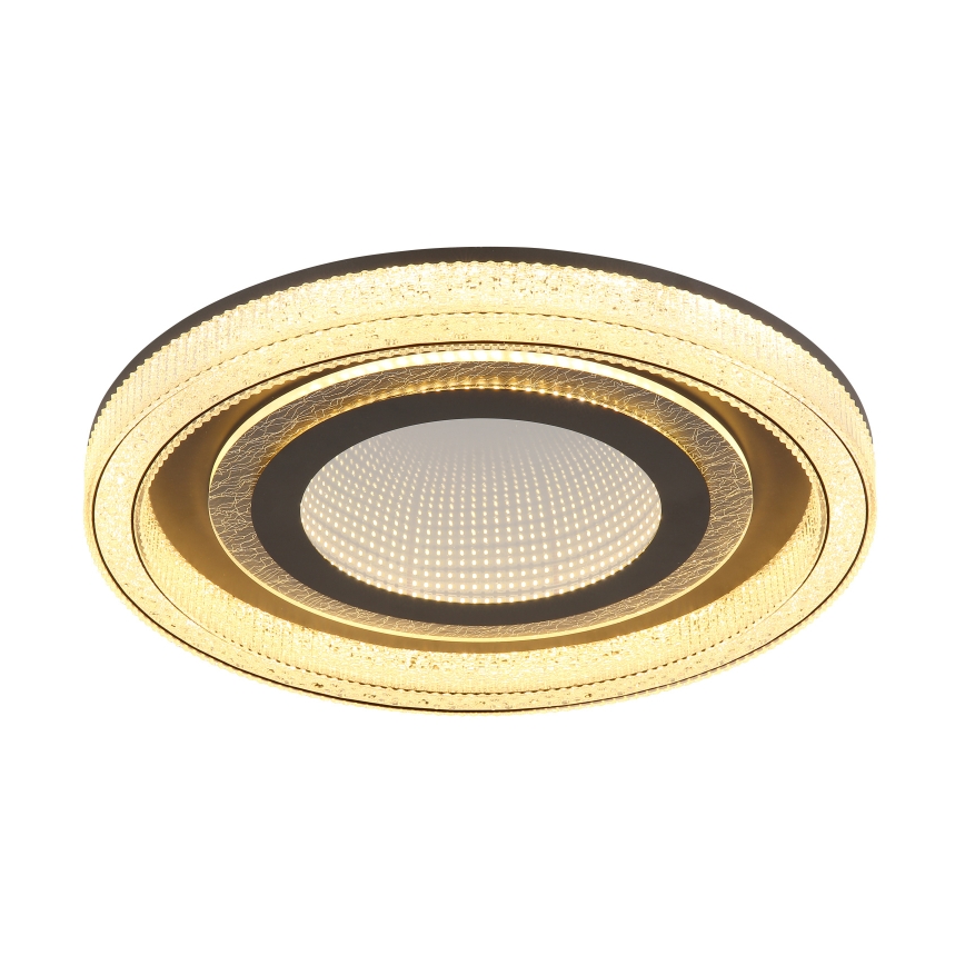 Globo - LED regulējams griestu gaismeklis LED/48W/230V 2700-6000K diam. 48 cm antracīts + tālvadības pults
