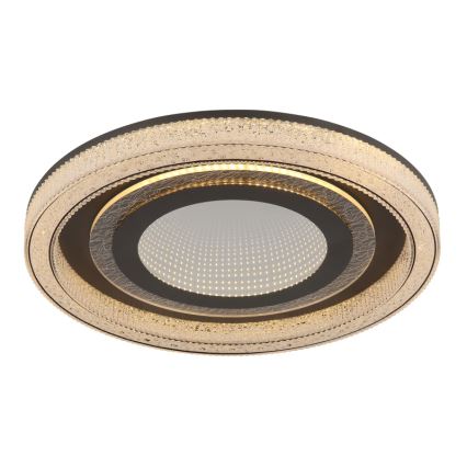 Globo - LED regulējams griestu gaismeklis LED/48W/230V 2700-6000K diam. 48 cm antracīts + tālvadības pults