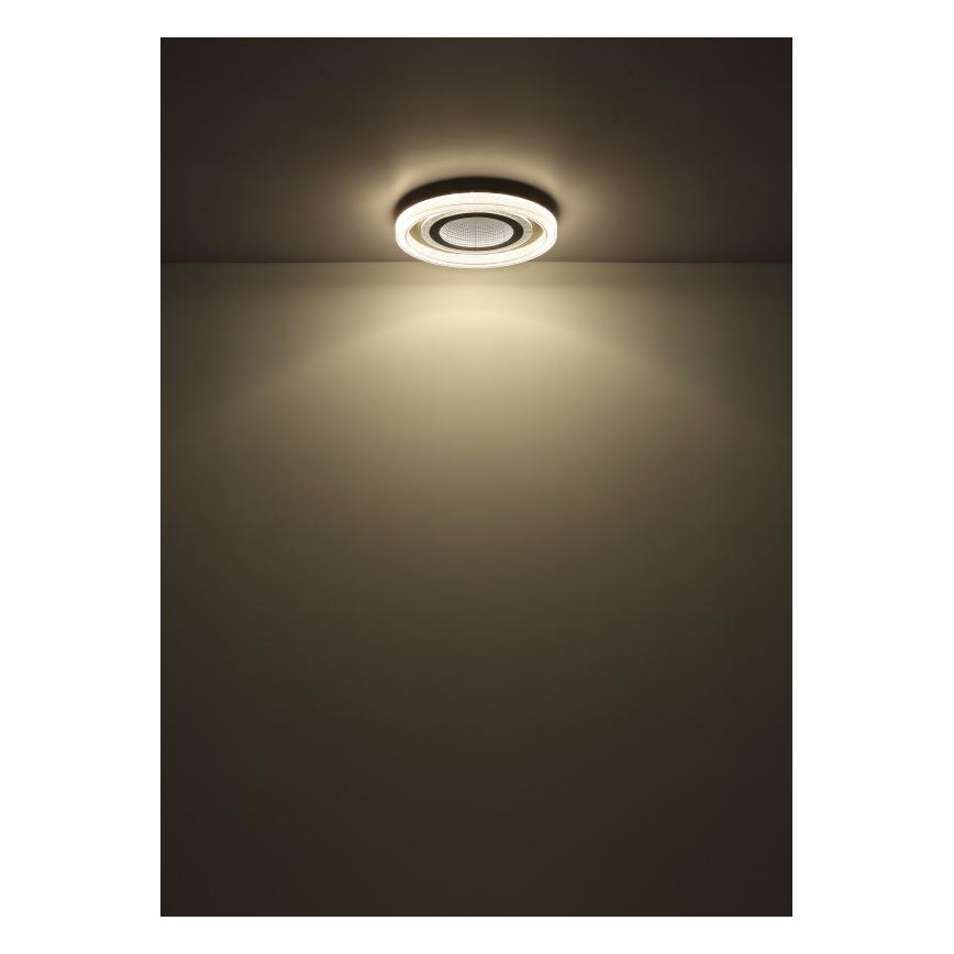 Globo - LED regulējams griestu gaismeklis LED/48W/230V 2700-6000K diam. 48 cm antracīts + tālvadības pults