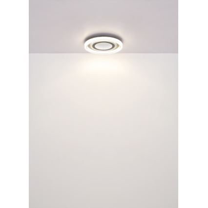 Globo - LED regulējams griestu gaismeklis LED/48W/230V 2700-6000K diam. 48 cm antracīts + tālvadības pults