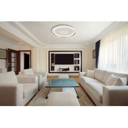 Globo - LED Aptumšojama griestu lampa LED/48W/230V 2700-6000K d. 48 cm + tālvadības pults