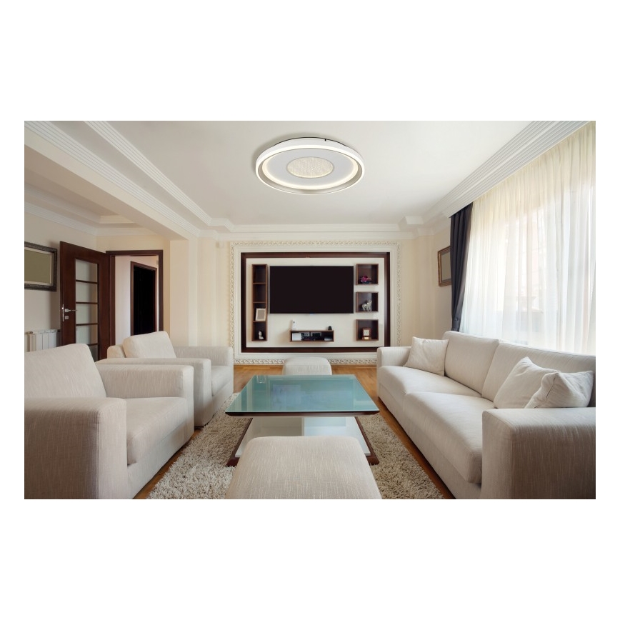 Globo - LED Aptumšojama griestu lampa LED/48W/230V 2700-6000K d. 48 cm + tālvadības pults