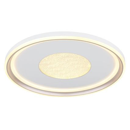 Globo - Dimbara LED griestu lampa LED/60W/230V 2700-6000K diam. 59 cm balta/krēmkrāsaina + ar tālvadības pulti