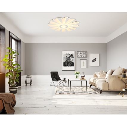 Globo - LED regulējams griestu gaismeklis LED/58W/230V 2700-6000K diam. 50 cm balts + tālvadības pults