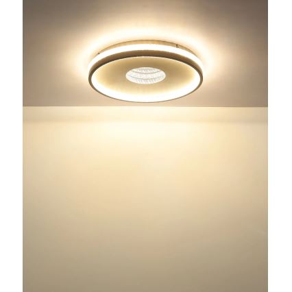Globo - Dimējams LED griestu gaismeklis LED/30W/230V 2700-6500K Ø 41 cm + tālvadības pults