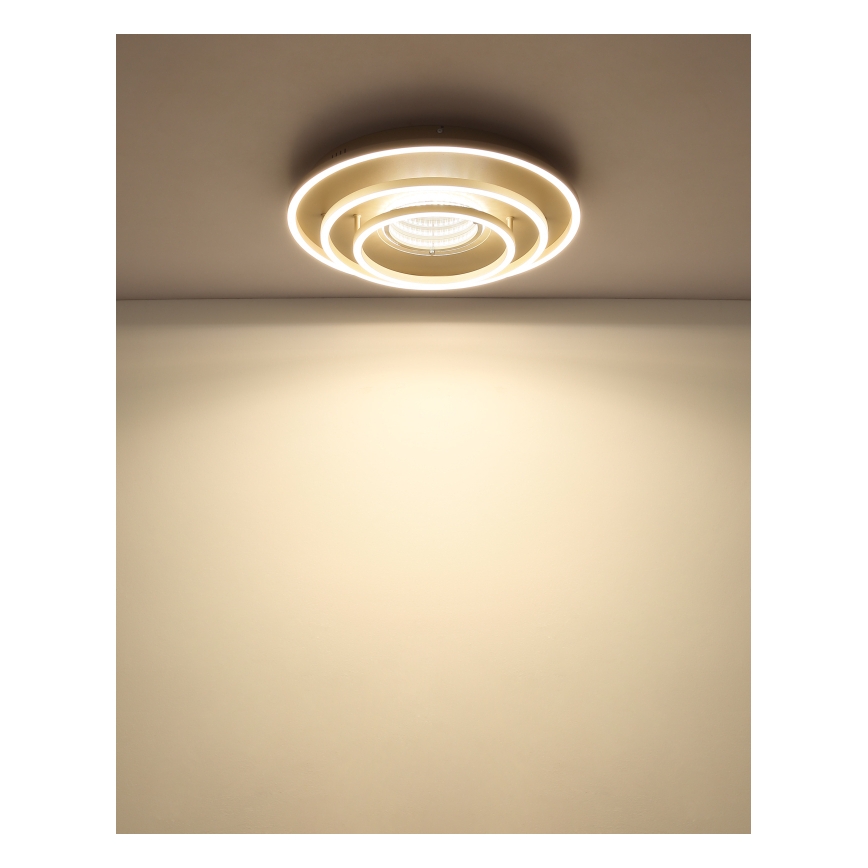 Globo - LED griestu lampa LED/40W/230V 3000/4000/6000K Ø 51 cm bēša
