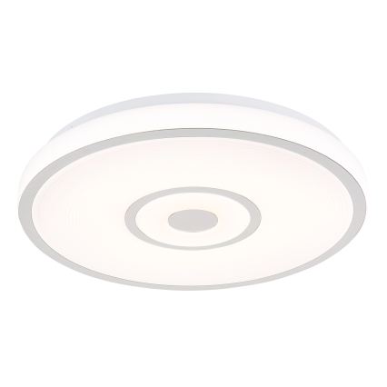 Globo - LED griestu gaismeklis LED/24W/230V 3000/4000/6000K diametrs 38 cm balta/matēts hroms