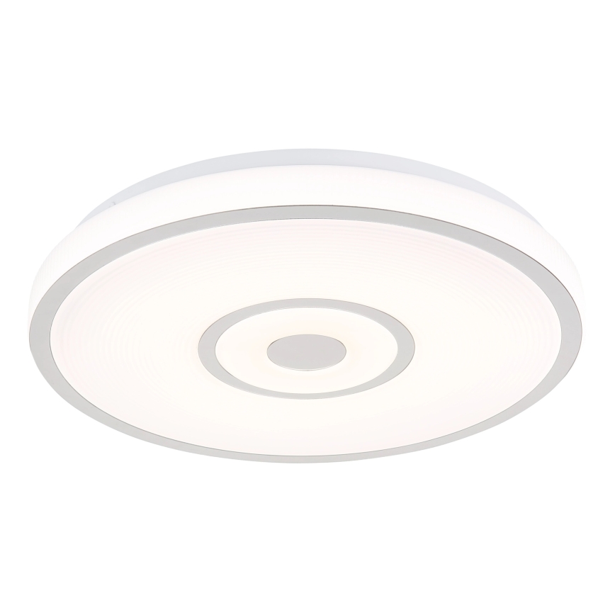Globo - LED griestu gaismeklis LED/24W/230V 3000/4000/6000K diametrs 38 cm balta/matēts hroms