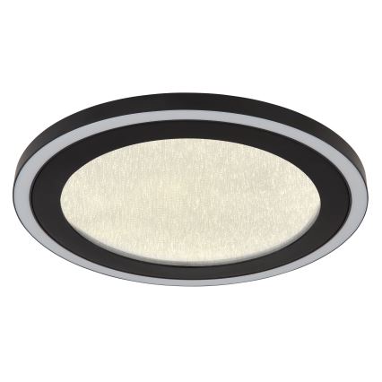 Globo - LED Griestu lampa LED/24W/230V 4000K d. 34 cm melna