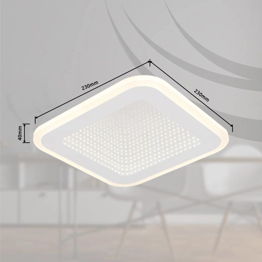 Globo - LED Griestu lampa LED/12W/230V 4000K
