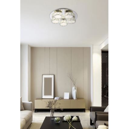 Globo - LED Aptumšojama griestu lampa LED/40W/230V 4000K d. 40 cm