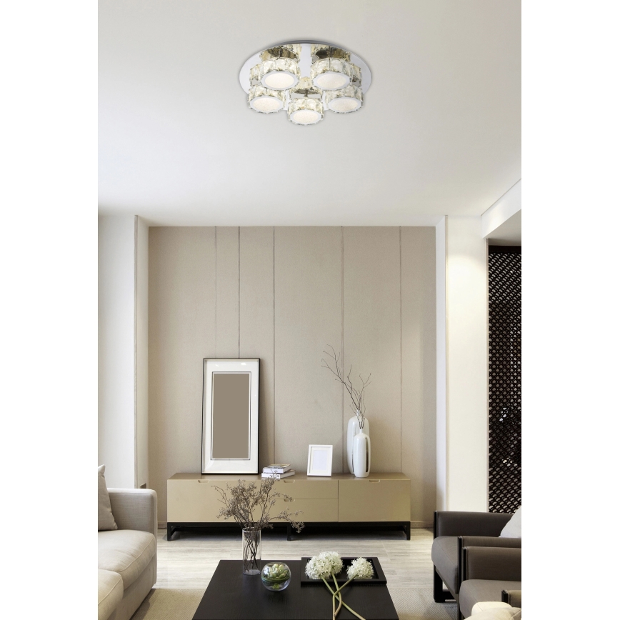 Globo - LED Aptumšojama griestu lampa LED/40W/230V 4000K d. 40 cm