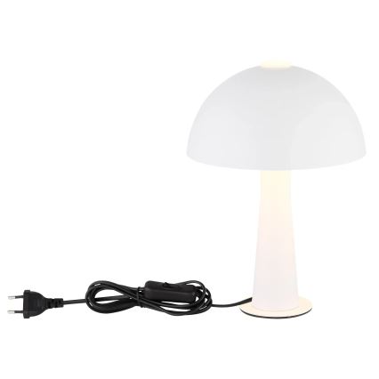 Globo - Balta galda lampa 1xE14/25W/230V